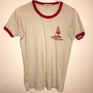 REPOSH / Budweiser Junk Food Ringer Tee